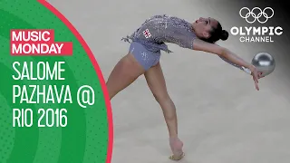 Salome Pazhava's Ball Routine to "Chalkboard" at Rio 2016 | Music Monday