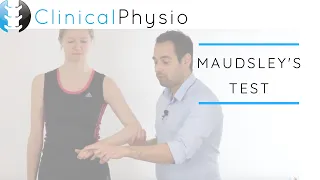 Maudsley's Test | Clinical Physio