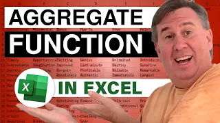 Excel Rev Up - AGGREGATE Function: Episode 1307