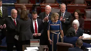 Senator Murray sworn in to sixth term serving Washington state in the Senate