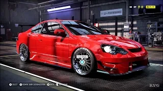 Need for Speed Heat - Acura RSX-S 2004 (J's Racing) - Customize | Tuning Car (PC HD) [1080p60FPS]