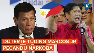 Duterte Serukan Bongbong Marcos Digulingkan dan Tuding Sang Presiden Pecandu Narkoba