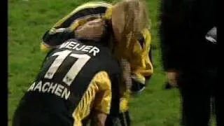 DFB Pokal 2004: Alemannia Aachen - Bayern München 2:1 (Schlusspfiff)