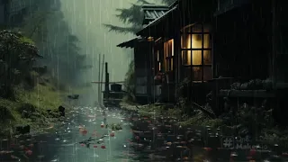 Rainy Beats Escape 🌧️ | Chill Lofi Hip Hop Mix with Relaxing Rain Sounds [beats to relax/study]