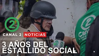 3 años del Estallido Social (28 de abril de 2021) 2 meses sin Tejada, el Cucho del Canal 2