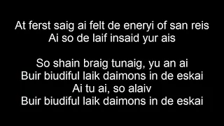 Rihanna diamonds   letra pronunciacion