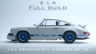 Building the Fujimi 1/24 Porsche911 '73Carrera RS Plastic Model