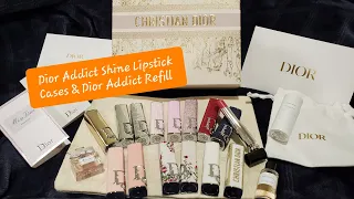 Dior Beauty Unboxing / Dior Addict Shine Lipstick Case & Addict Lipstick Refill / GWP
