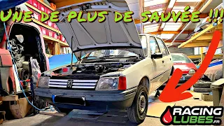 PEUGEOT 205 GR 1,1L 1986 : Une de plus de sauvée !!!