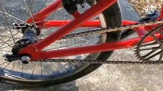 Fixing Uneven Chain Tension on a BMX Bike with a Sprocket