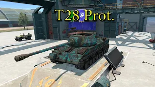 Tanks Blitz(Lesta)/ T28 Prot. / Первый бой