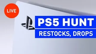 PS5 Hunt - RESTOCKS, DROPS - TRACKING LIVE