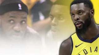 Lance Stephenson signs back with the Pacers for a 10-day and plays the Lakers during It 😅 #shorts