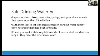 CCHICA Training: Intro to Water Law