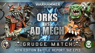 Adeptus Mechanicus vs Orks Warhammer 40K 10th Edition Battle Report 2000pts