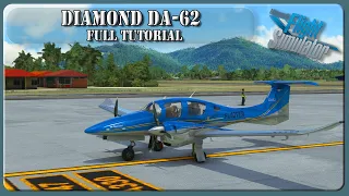 Diamond DA-62 | Full Tutorial - Cold n Dark | MSFS2020