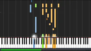 Bach Passacaglia and Fugue C minor BWV 582 Synthesia Tutorial