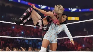 Wendy Choo vs Alexa Bliss - WWE 2K24 Spectator Mode