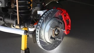 Powerstop Extreme Z36 Brake upgrade on Jeep Wrangler (RockTrooper)