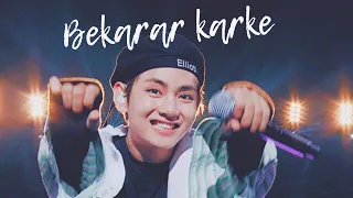 Kim taehyung Hindi mix |V hindi mix| |bekarar karke song| kpop mix.