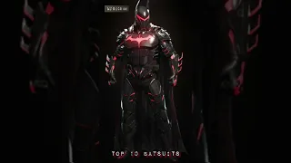 TOP 10 BATMAN SUITS - IN RANDOM ORDER