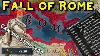 Can CAESAR save the ROMAN EMPIRE in EU4?