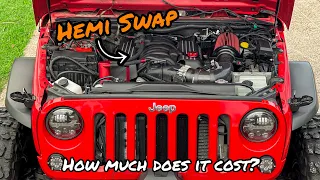 My Jeep Wrangler DIY Hemi Swap Cost HOW MUCH???