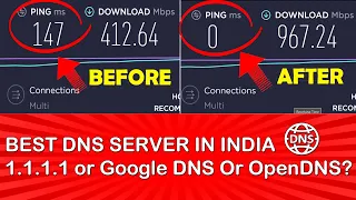 Best DNS SERVERS in India | How to Lower Ping [Hindi] 🔥