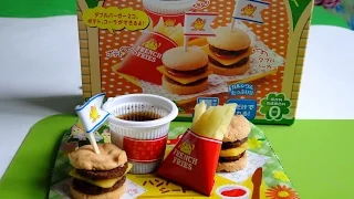 Бургер ПОПИН КУКИН DIY Японские сладости Kracie popin cookin Hamburger