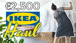 🧺 *HUGE* IKEA HAUL 2020 (Total = €2,500!) | IKEA FURNITURE & New HOME DECOR Haul for MINIMALIST HOME