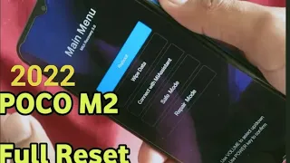 Hard Reset Poco M2 Pro/M2 Forget Password Pattern Pin Unlock | Poco M2/M2 Pro Reset Screen Lock 2022