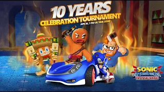 10 Year Celebration Tournament Sonic & All Stars Racing Transformed, Finals Looby