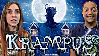 KRAMPUS (2015) | MOVIE REACTION | Our First Time Watching | MY NEW FAV HOLIDAY HORROR | WHOA🎄😱