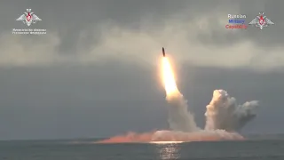 Russia’s Nuclear Submarine Successfully  Bulava intercontinental Ballistic Missiles