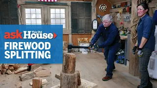 How to Split Firewood By Hand or Machine | Ask This Old House
