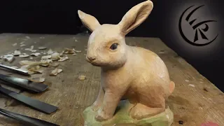 Woodcarving "Simple Rabbit" ►► Timelapse