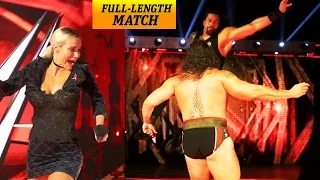 WWE Raw 3 October 2016 - Roman Reigns vs Rusev HELL IN A CELL Match Rusev Brutal fight