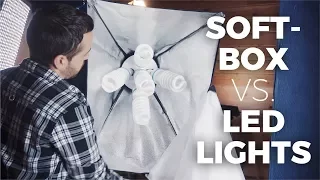 Softbox vs. LED Lights | What to buy?