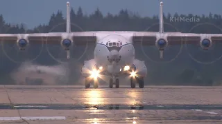 Ан-22 Антей мощный взлёт самого большого турбовинтового самолёта в мире RA-09341