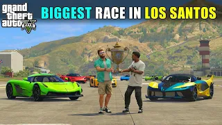 I WON CARS IN A RACE | GTA V GAMEPLAY