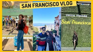 Traveling To The USA: San Francisco Travel Vlog Ep:1 | Union square, Lombard street, pier 39 & more!