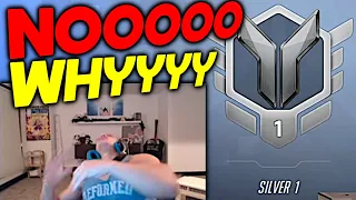 Tyler1 LOSES IT after demoting back to Silver