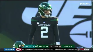 Zach Wilson Runs for an INSANE 60 TD (BEST PLAY IN HIS YOUNG CAREER)