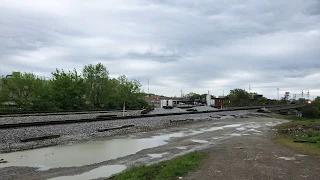 CSX, Norfolk Southern, Indiana and Ohio Railroads. Cincinnati