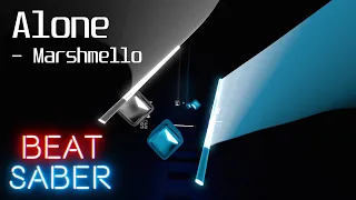 Alone - Marshmello | Expert+ | FC | New Electronic Mixtape in Beat Saber!