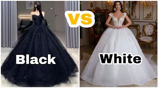 Black vs White |White vs Black |Choose one(Pick one)Which one is your Favourite/This or That