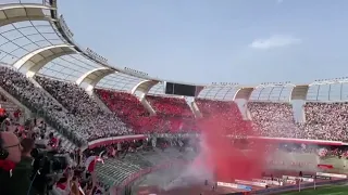 SSC Bari, il coro dei 25mila tifosi è da brividi: la spettacolare coreografia del San Nicola