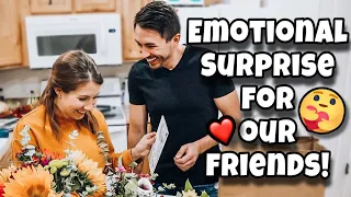 Emotional Surprise for our good friends Austin and Jess | Vlog #135