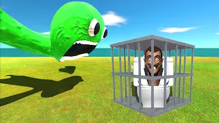 Jumbo Josh Rescue Skibiti Toilet - Animal Revolt Battle Simulator