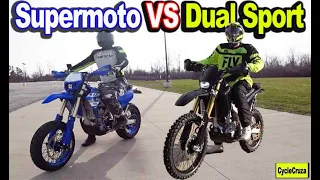 Supermoto vs Dual Sport - Which is BETTER?